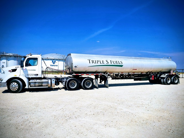 Triple S Fuels tanker truck